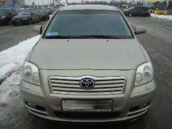 2006 Toyota Avensis Pics