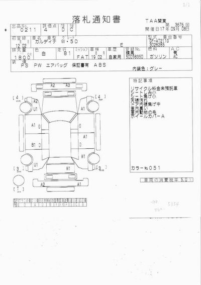 1999 Toyota Caldina Pictures