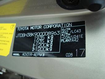2003 Toyota Camry Photos