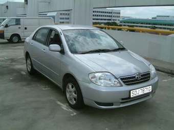 2001 Toyota Corolla