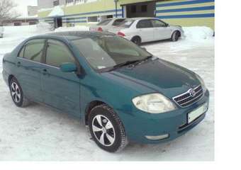 2001 Toyota Corolla
