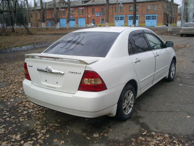 2001 Toyota Corolla