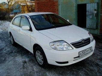 2001 Toyota Corolla Pictures