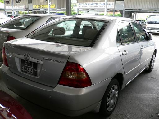2001 Toyota Corolla Pictures