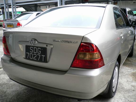 2001 Toyota Corolla Photos