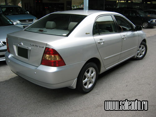 2001 Toyota Corolla Photos