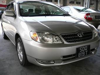 2001 Toyota Corolla Pics
