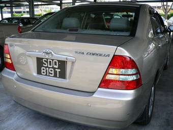 2001 Toyota Corolla Pictures