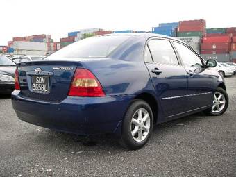 2001 Toyota Corolla Pictures