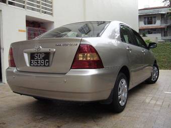 2001 Toyota Corolla Pictures