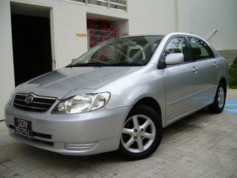 2001 Toyota Corolla Pictures