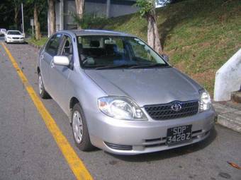 2001 Toyota Corolla Pictures