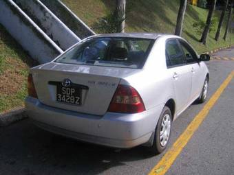 2001 Toyota Corolla Pics