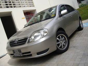 2001 Toyota Corolla Images