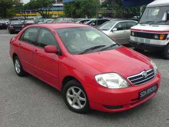 2001 Toyota Corolla Pictures