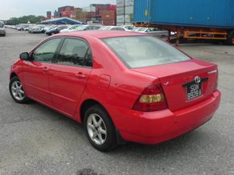 2001 Toyota Corolla Pictures