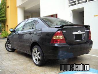 2001 Toyota Corolla Images