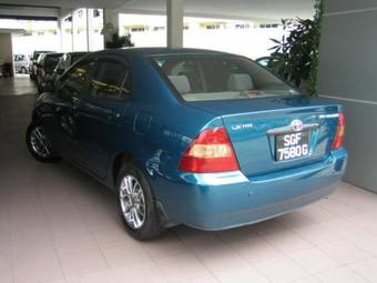 2001 Toyota Corolla Pictures