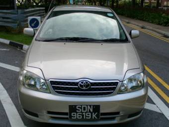 2001 Toyota Corolla Photos