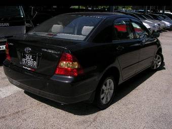 2001 Toyota Corolla Pictures