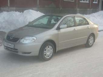 2001 Toyota Corolla Photos