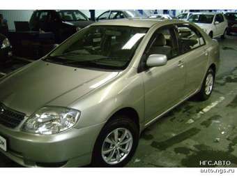 2001 Toyota Corolla Pictures