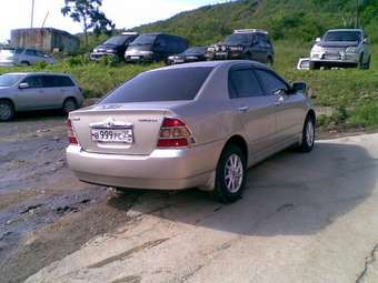 2001 Toyota Corolla Pictures