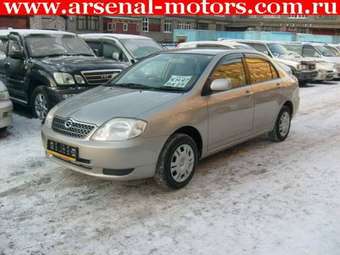 2001 Toyota Corolla Photos
