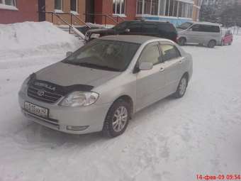 2001 Toyota Corolla
