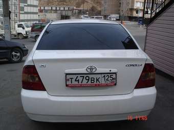 2001 Toyota Corolla Images
