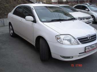 2001 Toyota Corolla Pics