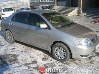 2001 Toyota Corolla Photos