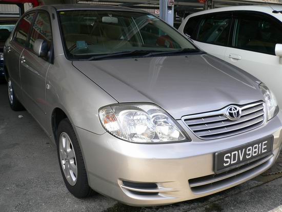 2002 Toyota Corolla Photos