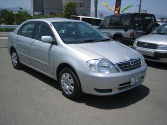 2002 Toyota Corolla Images