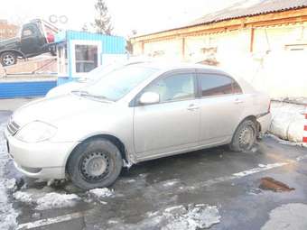 2002 Toyota Corolla Photos