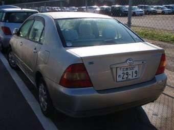 2002 Toyota Corolla Pics
