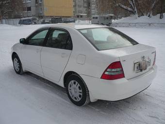 2002 Toyota Corolla Photos