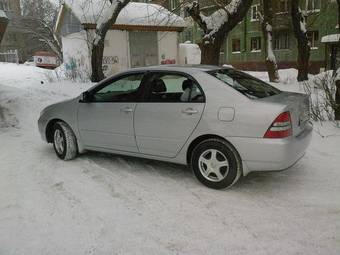 2002 Toyota Corolla Photos