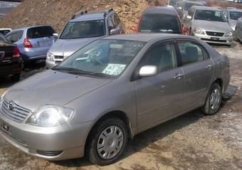 2002 Toyota Corolla Photos