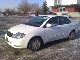 2002 Toyota Corolla Photos