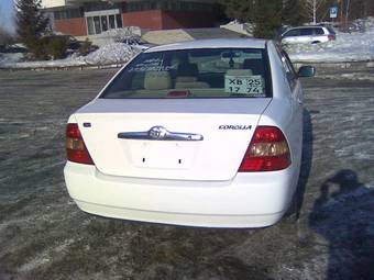 2002 Toyota Corolla Photos