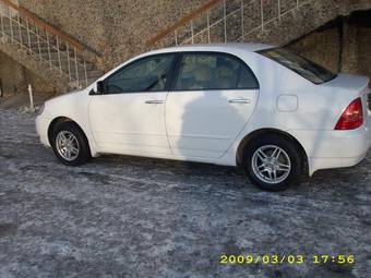 2002 Toyota Corolla Photos