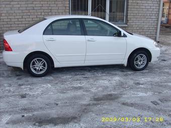 2002 Toyota Corolla Pics