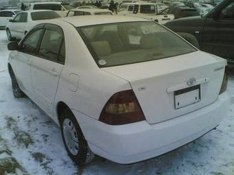 2002 Toyota Corolla Photos