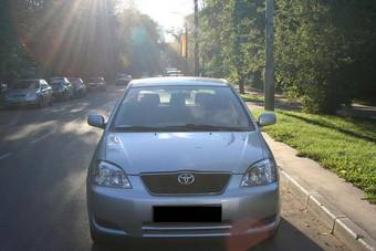 2002 Toyota Corolla Photos