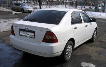 2002 Toyota Corolla Pictures