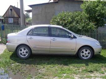 2002 Toyota Corolla Photos