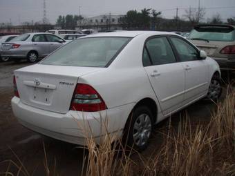 2002 Toyota Corolla Images