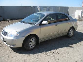 2002 Toyota Corolla Pics