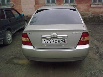 2002 Toyota Corolla Photos